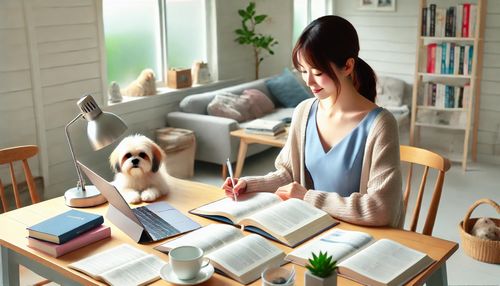 ペットシッター資格の勉強イメージ